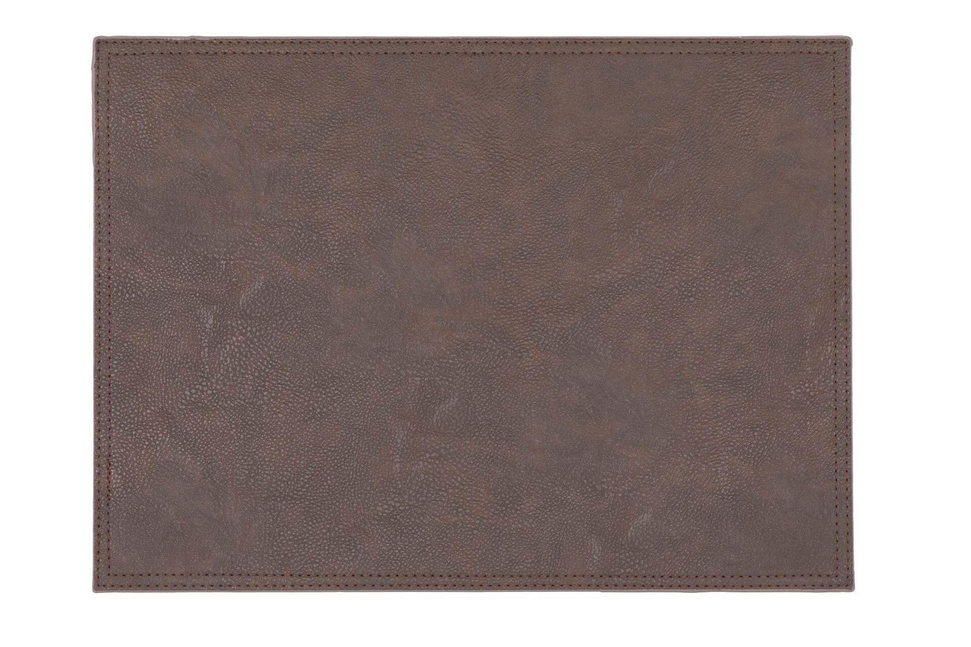 PODMETAČI ZA STOL smeđa , plastika, prirodni materijali  Troja  - smeđa, Basics, plastika/prirodni materijali (33/45cm) - ZICZAC