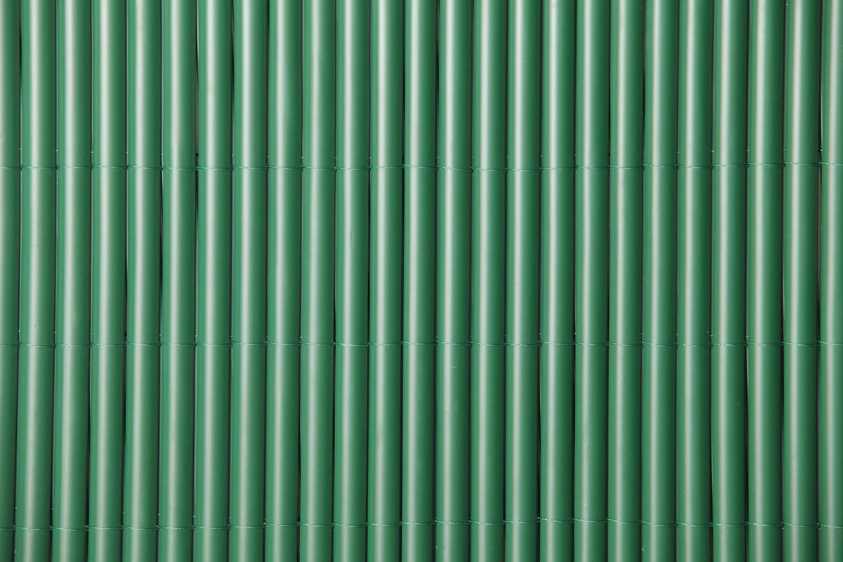 SICHTSCHUTZ - Grün, MODERN, Kunststoff (1000/90/0,5cm) - Gardenson