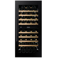 WEINKÜHLSCHRANK DVP-70.185DB  - Schwarz, Basics, Glas/Holz (59/123,3/57,1cm)