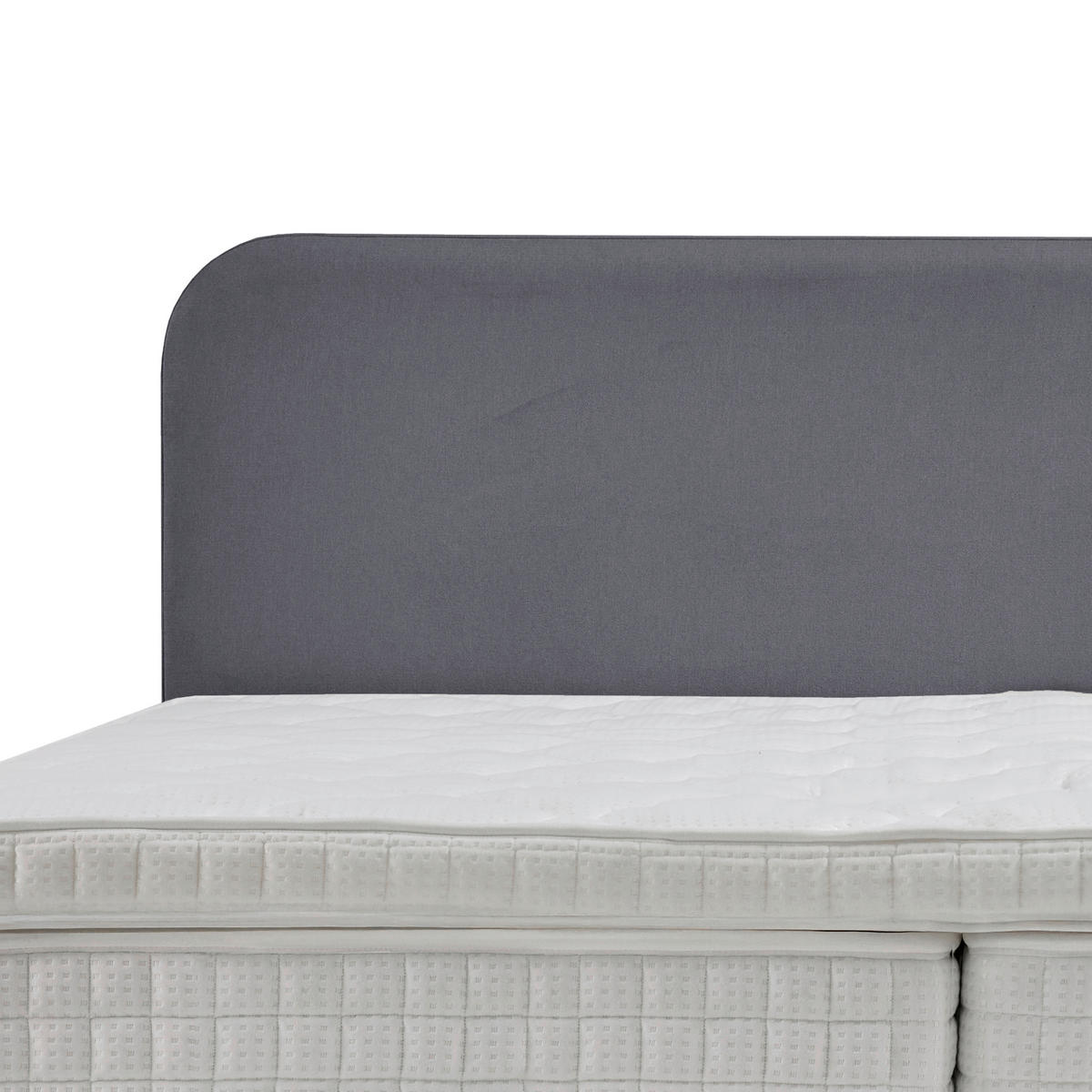 BOXSPRINGOVÁ POSTEĽ, 180/200 cm, sivá - čierna/sivá, Modern, kov/kompozitné drevo (180/200cm) - MID.YOU