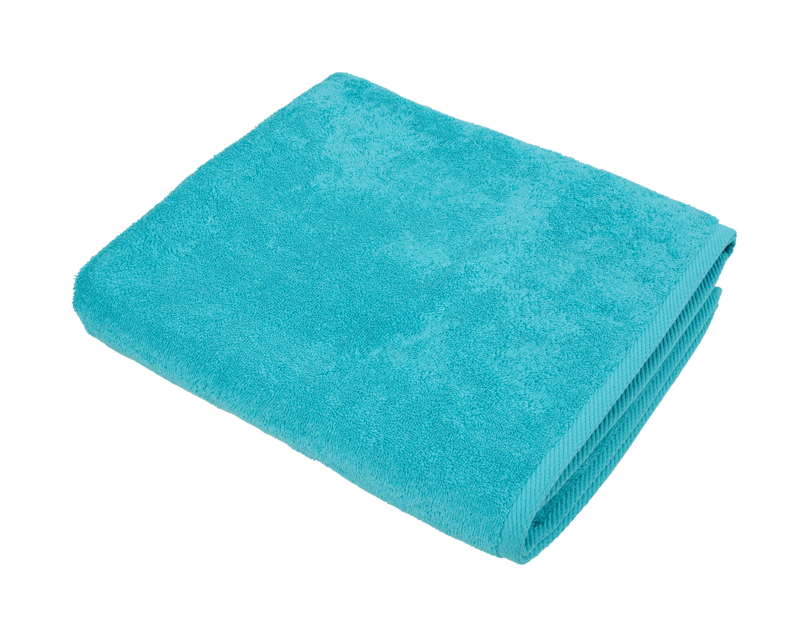 BADETUCH Palma Türkis 100/150 cm  - Türkis, Basics, Textil (100/150cm) - Esposa