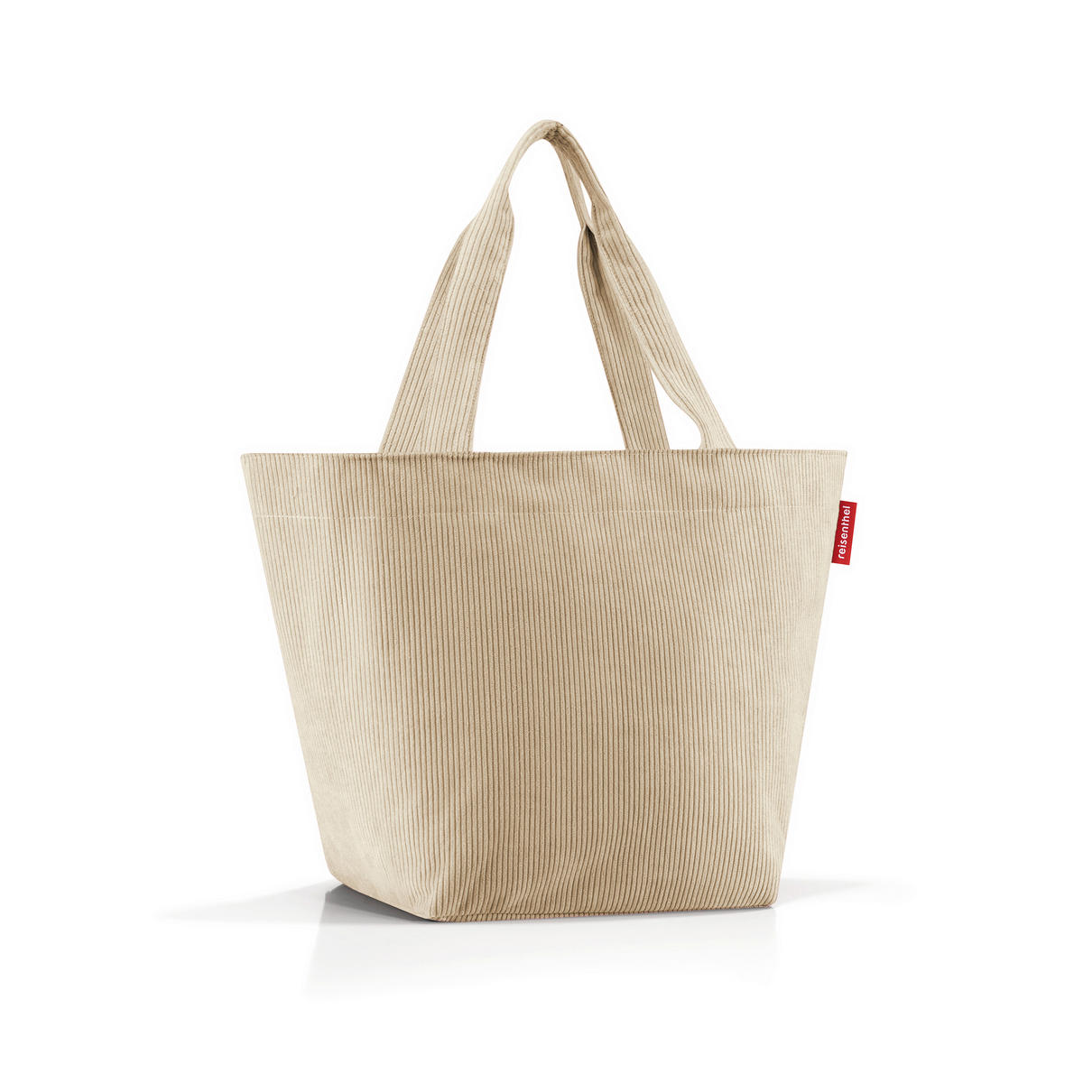 SHOPPER  - Beige/Schwarz, Basics, Textil (51/30,5/26cm) - Reisenthel