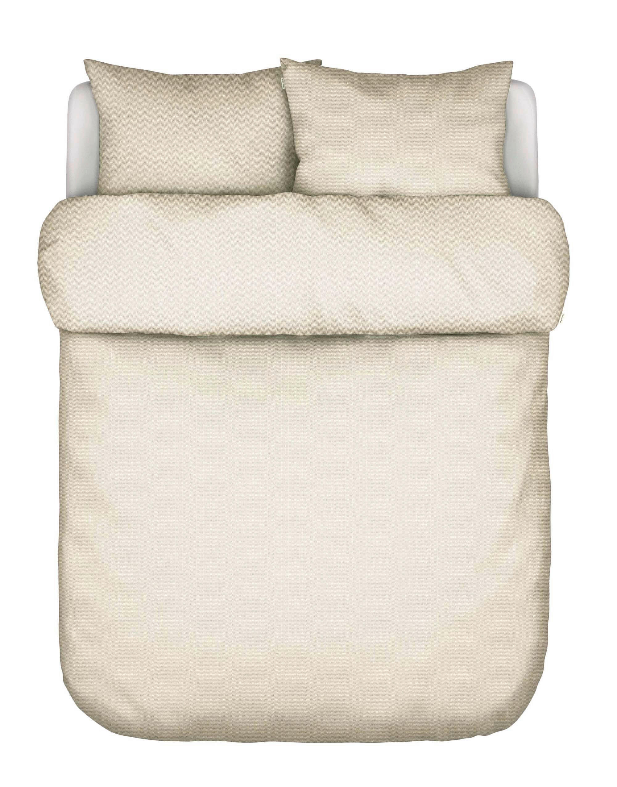 BETTWÄSCHE 3-teilig Senja Renforcé 200/200 cm  - Hellbraun, Basics, Textil (200/200cm) - Marc O'Polo