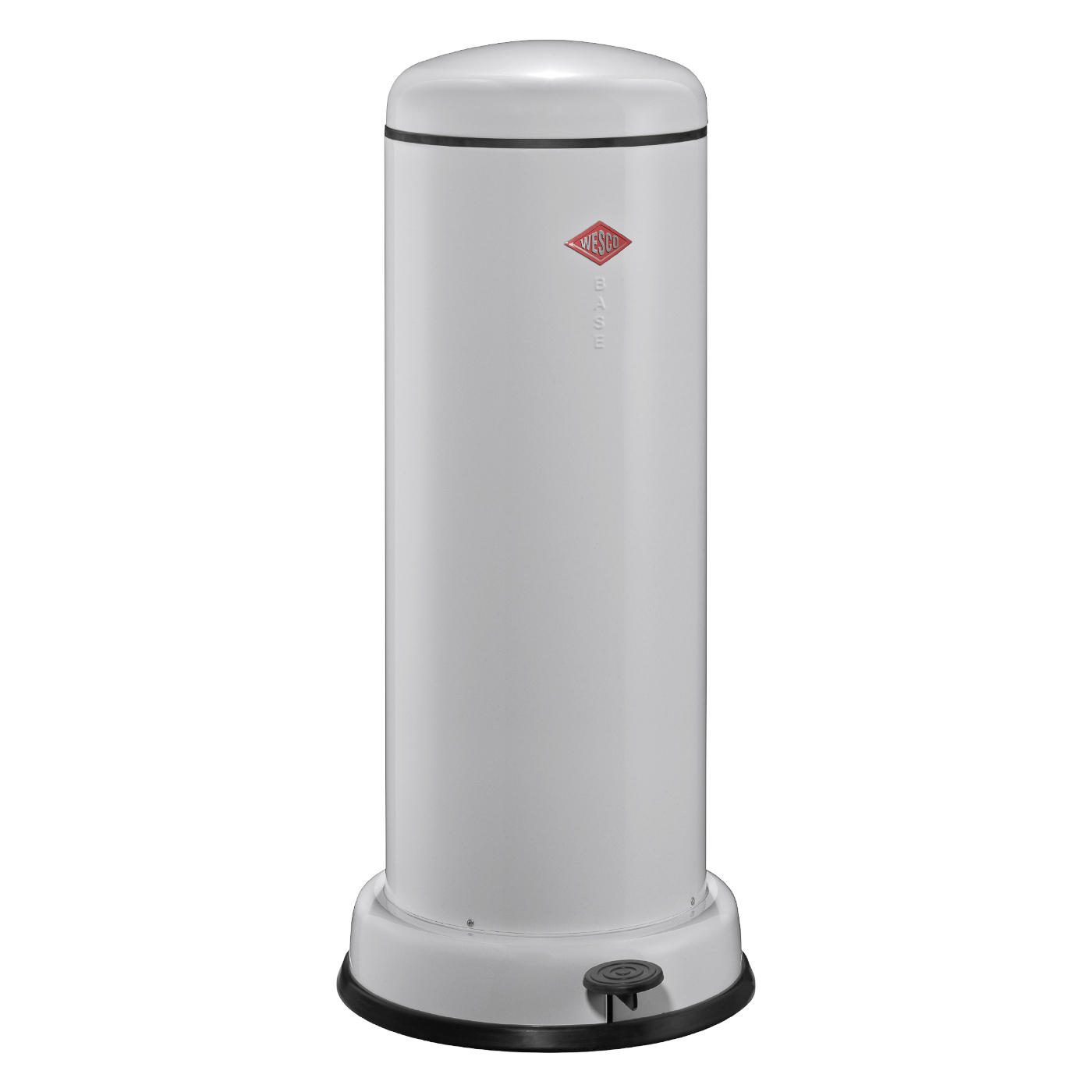 ABFALLSAMMLER BASEBOY 30 L - Edelstahlfarben/Hellgrau, Metall (36,2/80cm) - Wesco