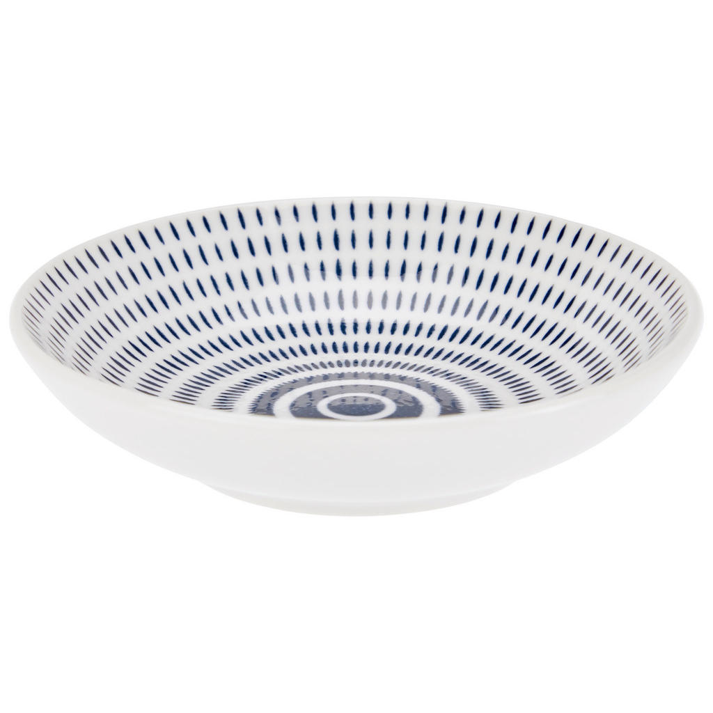 Schale Aus Porzellan Blau/weiß Gregorios D/h: Ca. 10/2,3 Cm