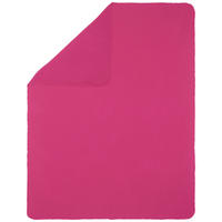 FLEECOVÁ DEKA, polyester, 130/160 cm - pink, Basics, textil (130/160cm) - Boxxx