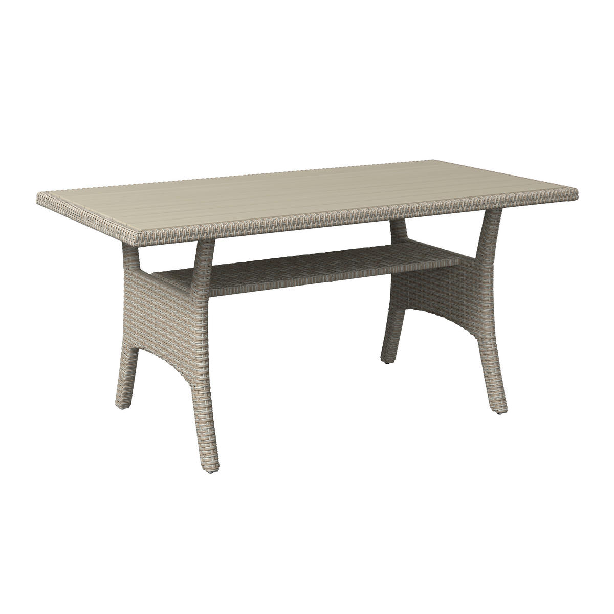 DINING-LOUNGESET  - Beige, KONVENTIONELL, Metall (235/73/66cm) - Ambia Garden
