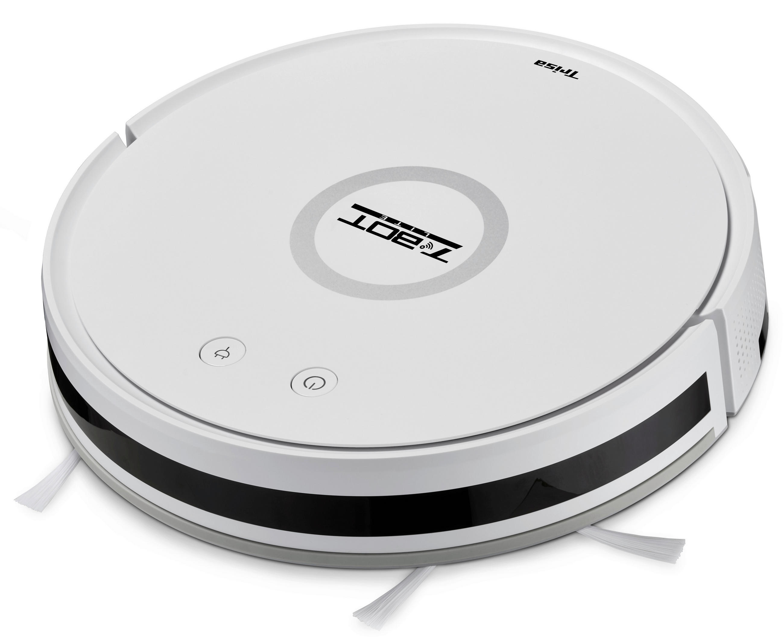 STAUBSAUGERROBOTER T-Bot Lite 9505,7010  - Weiß, Design, Kunststoff (30/30/7.4cm) - Trisa Electronics
