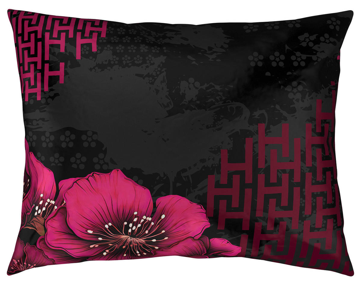 OBOJSTRANNÁ POSTEĽNÁ BIELIZEŇ, satén, čierna, 140/200 cm - čierna, Trend, textil (140/200cm) - Esposa
