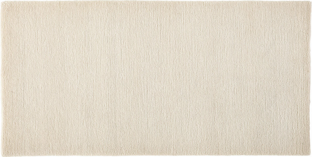 WOLLTEPPICH 250/300 cm Nepal Vinciano Uni Weiß  - Weiß, Basics, Textil (250/300cm) - Cazaris
