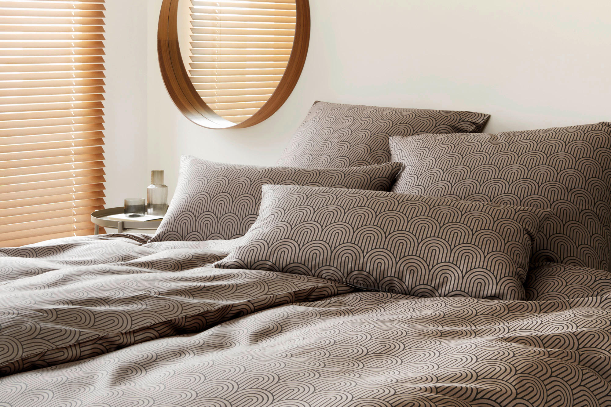 POSTELJNINA 140/200 cm mako saten antracit  - antracit, Konvencionalno, tekstil (140/200cm) - Elegante
