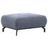 HOCKER in Textil Grau - Schwarz/Grau, Design, Textil/Metall (98/45/68cm) - Carryhome HOCKER in Textil Grau - Schwarz/Grau, Design, Textil/Metall (98/45/68cm) - Carryhome
