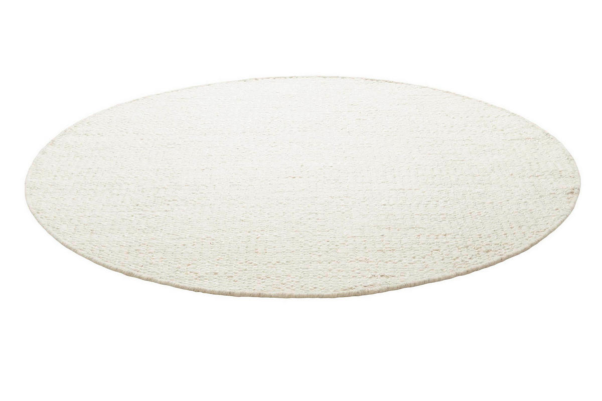 HANDWEBTEPPICH 200 cm Toulouse Creme  - Creme, Design, Textil (200cm)