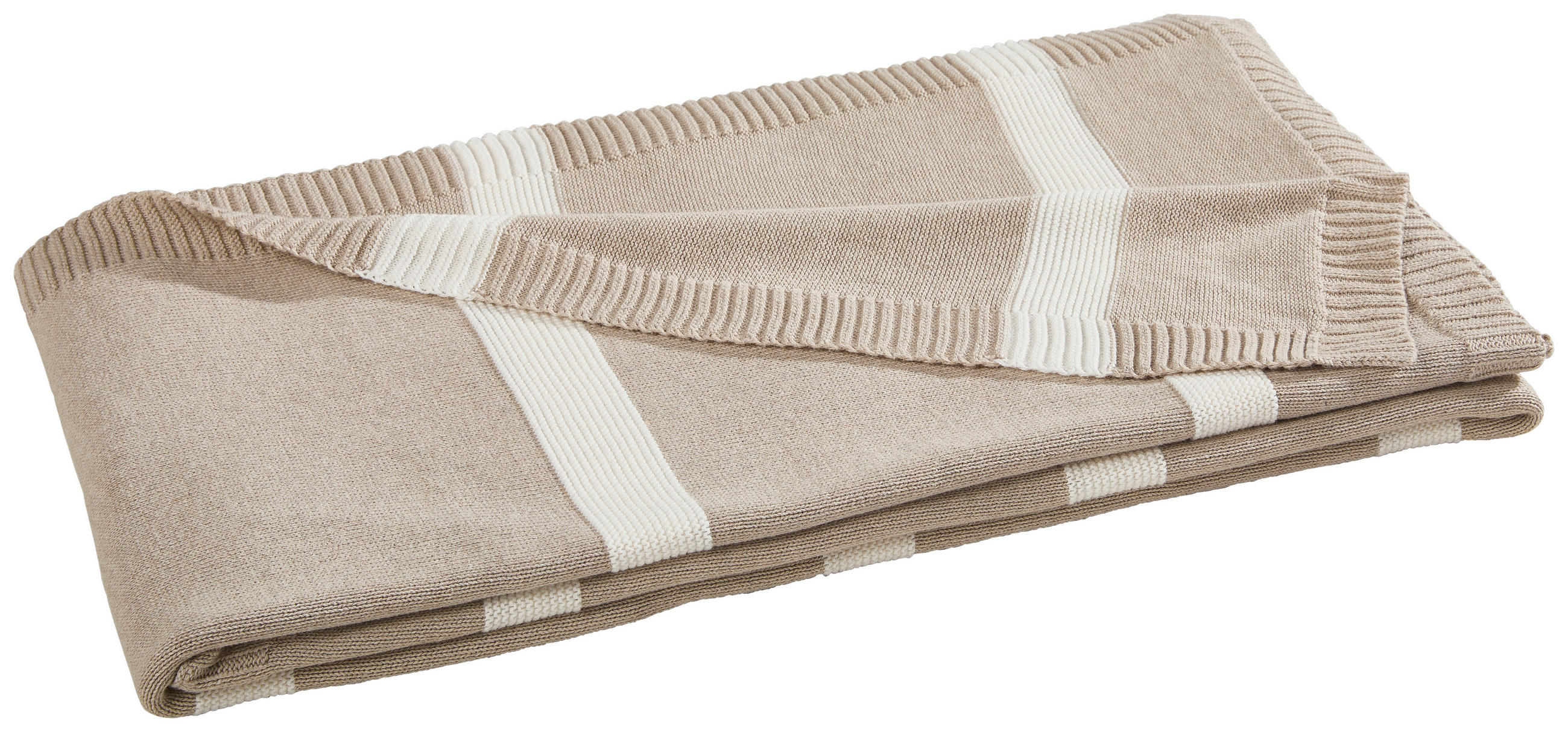 WOHNDECKE ENDRIK 130/180 cm  - Beige/Creme, Basics, Textil (130/180cm) - Esposa