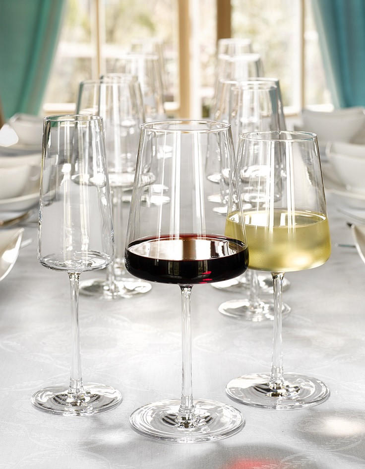 GLÄSERSET Power 6-teilig  - Klar, Design, Glas (400ml) - Stölzle