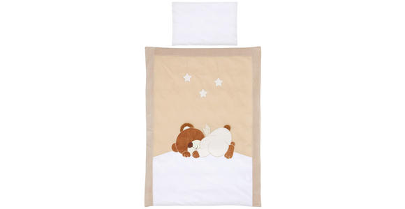BABYBETTWÄSCHE 100/135 cm - Beige/Creme, Basics, Textil (100/135cm) - My Baby Lou