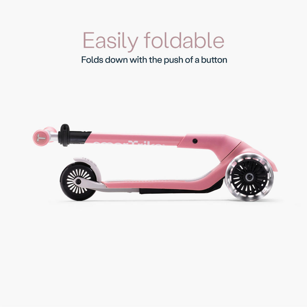 KINDERSCOOTER Xtend Mini+  - Pink, Basics, Metall (24/90,5/66cm)