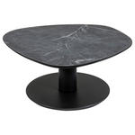 COUCHTISCH 80/80/39-76 cm Freiform Anthrazit, Dunkelgrau  - Dunkelgrau/Anthrazit, Design, Holzwerkstoff/Metall (80/80/39-76cm) - Venda