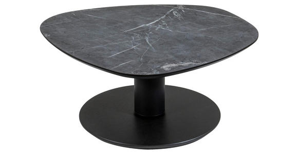 COUCHTISCH 80/80/39-76 cm Freiform Anthrazit, Dunkelgrau  - Dunkelgrau/Anthrazit, Design, Holzwerkstoff/Metall (80/80/39-76cm) - Venda