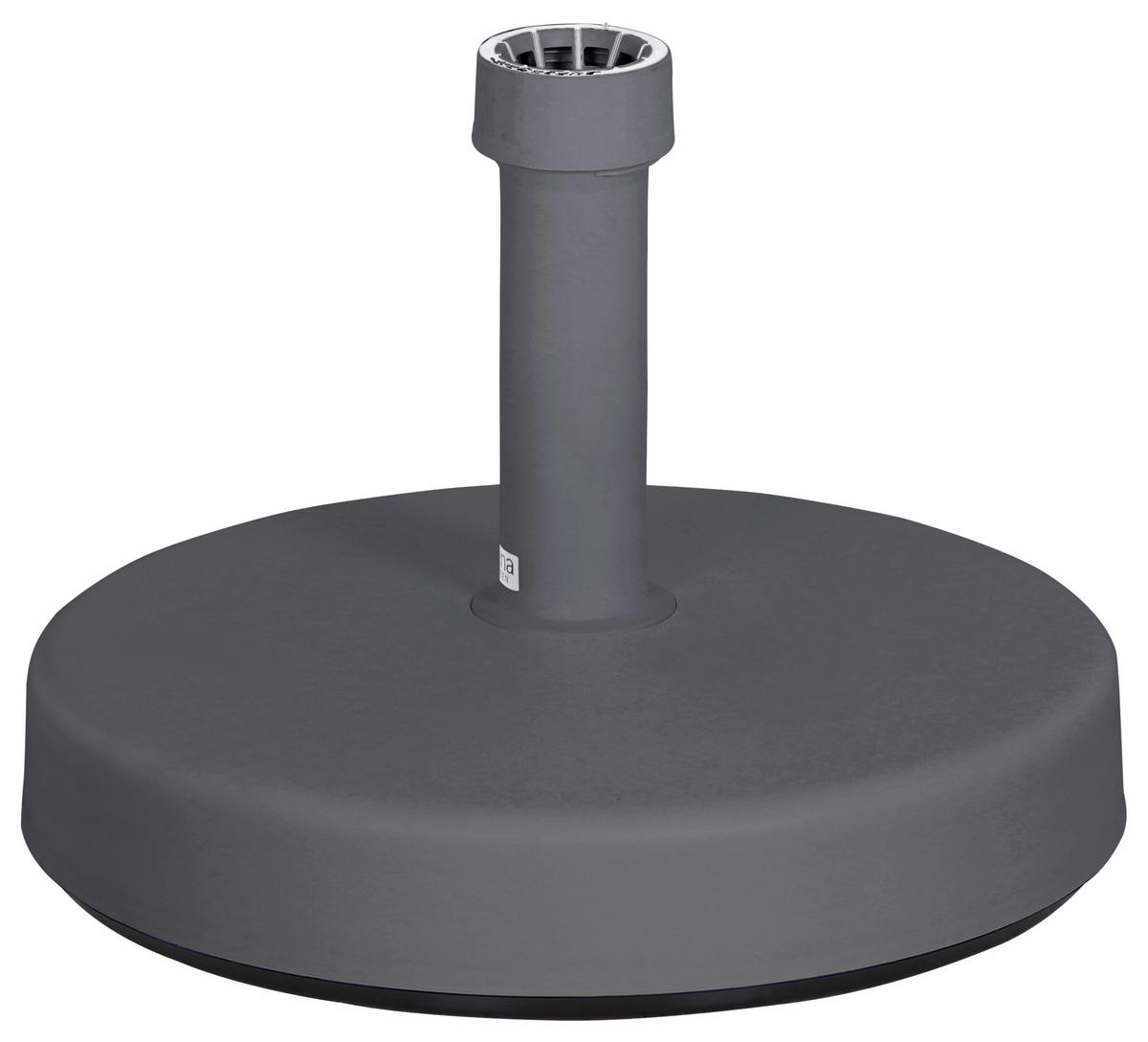 SONNENSCHIRMSTÄNDER Anthrazit  - Anthrazit, KONVENTIONELL, Kunststoff (46/11/46cm) - Siena Garden