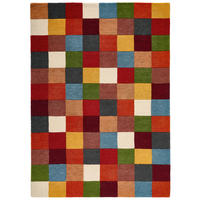 WOLLTEPPICH 160/230 cm Multicolor rechteckig  - Multicolor, Design, Textil (160/230cm) - Linea Natura