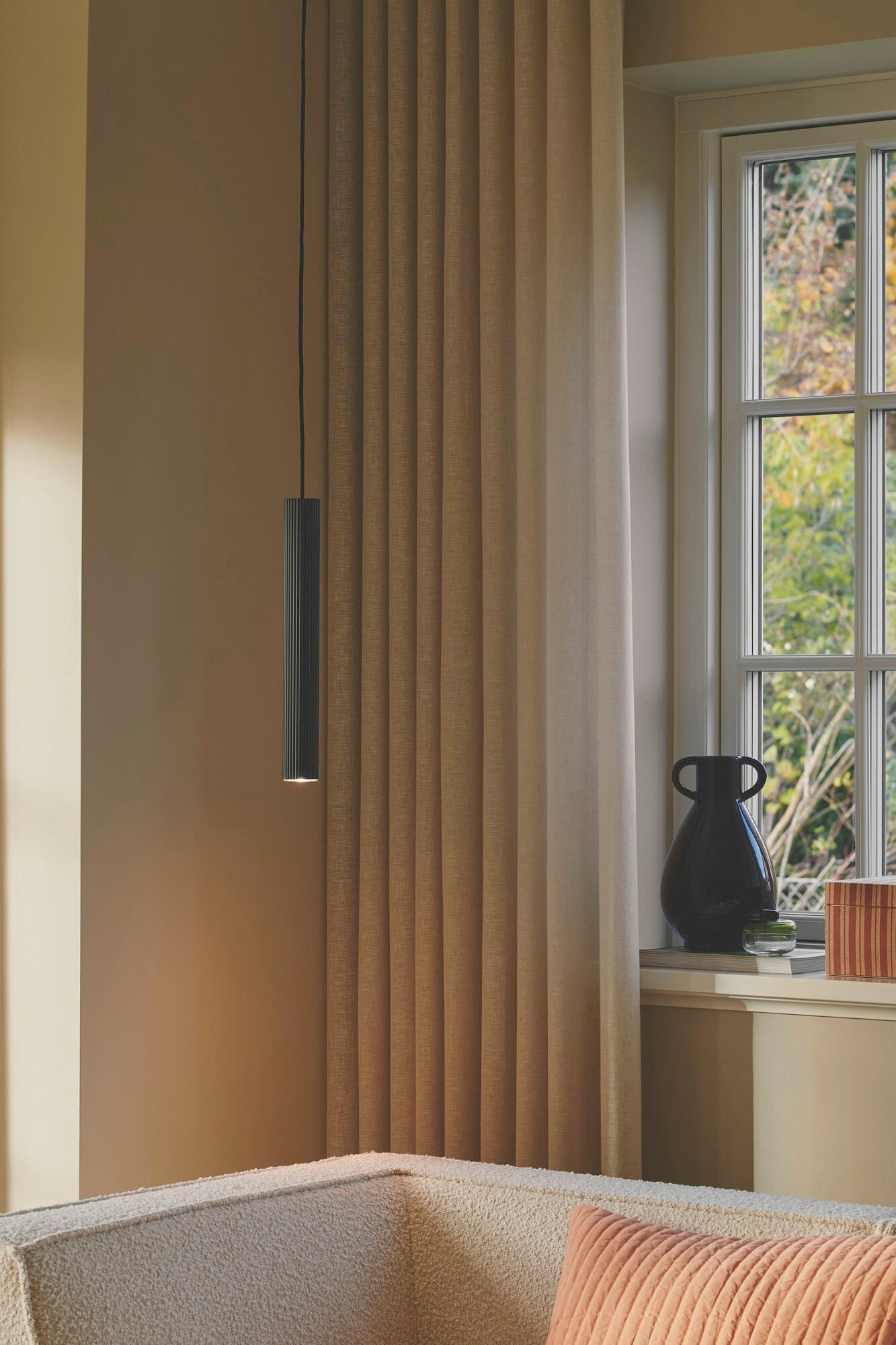 PENDELLEUCHTE 5/40 cm  - Schwarz, KONVENTIONELL, Metall (5/40cm) - Nordlux
