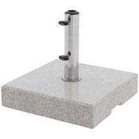 SONNENSCHIRMSTÄNDER Granit Grau  - Grau, Basics, Stein (45/38,6/45cm) - Doppler