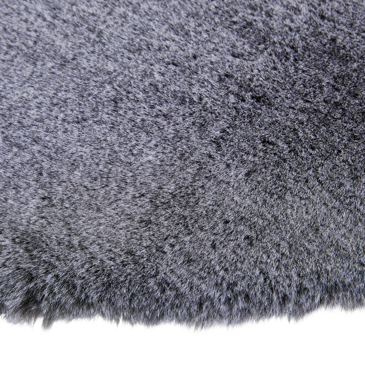 HOCHFLORTEPPICH 120 cm Silberfarben  - Silberfarben, KONVENTIONELL, Textil (120cm) - Novel