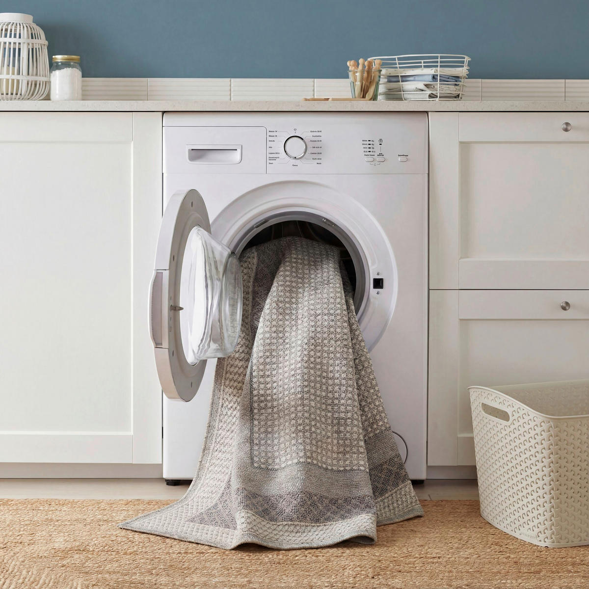 WEBTEPPICH 160/230 cm Grau rechteckig  - Grau, Basics, Kunststoff/Textil (160/230cm)