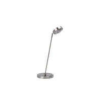 LED-SCHREIBTISCHLEUCHTE 18/47,7 cm   - Nickelfarben, Design, Metall (18/47,7cm)