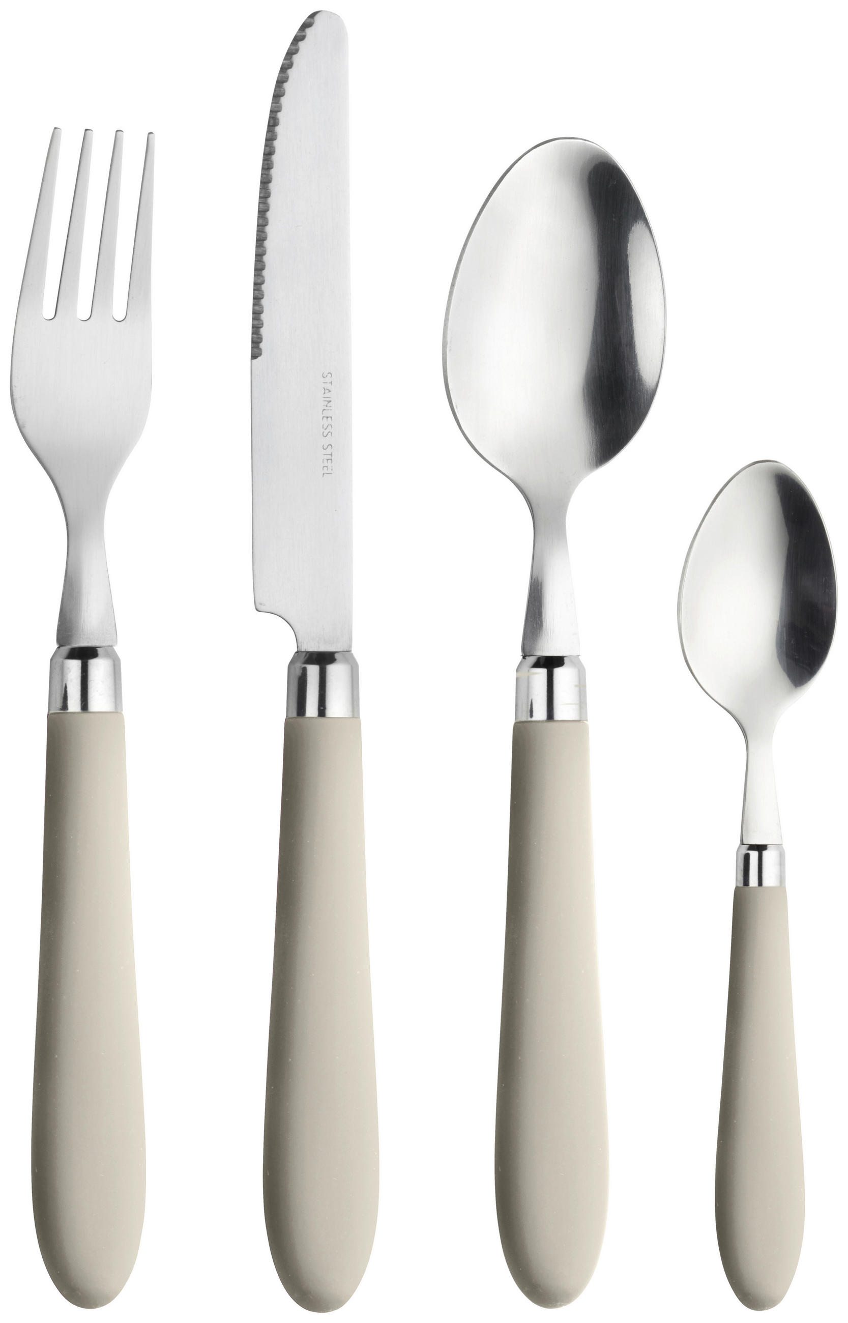 Besteckset Power Sand/edelstahlfarben