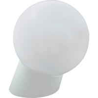 BADEZIMMER-WANDLEUCHTE 15/20,5 cm   - Weiß, Basics, Kunststoff (15/20,5cm)