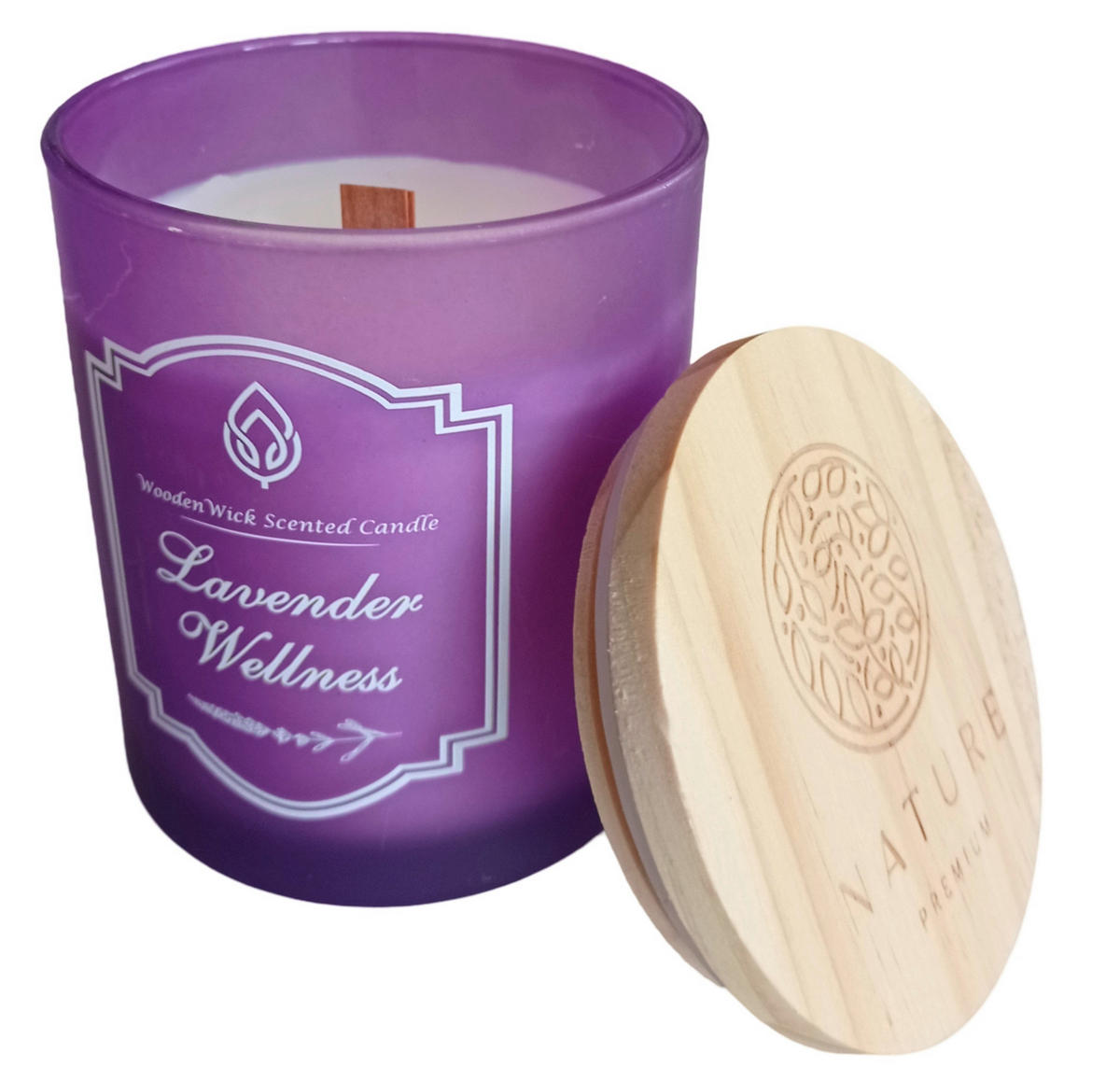 VONNÁ SVIEČKA  - Basics, drevo/prírodné materiály (9/11cm) - Alvarak