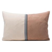 KISSENHÜLLE 40/60 cm  - Schlammfarben/Grauweiß, Basics, Textil (40/60cm) - Novel