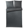 WENDEBETTWÄSCHE Cornflower Gradiant Makosatin 155/220 cm  - Graphitfarben, Basics, Textil (155/220cm) - Joop!