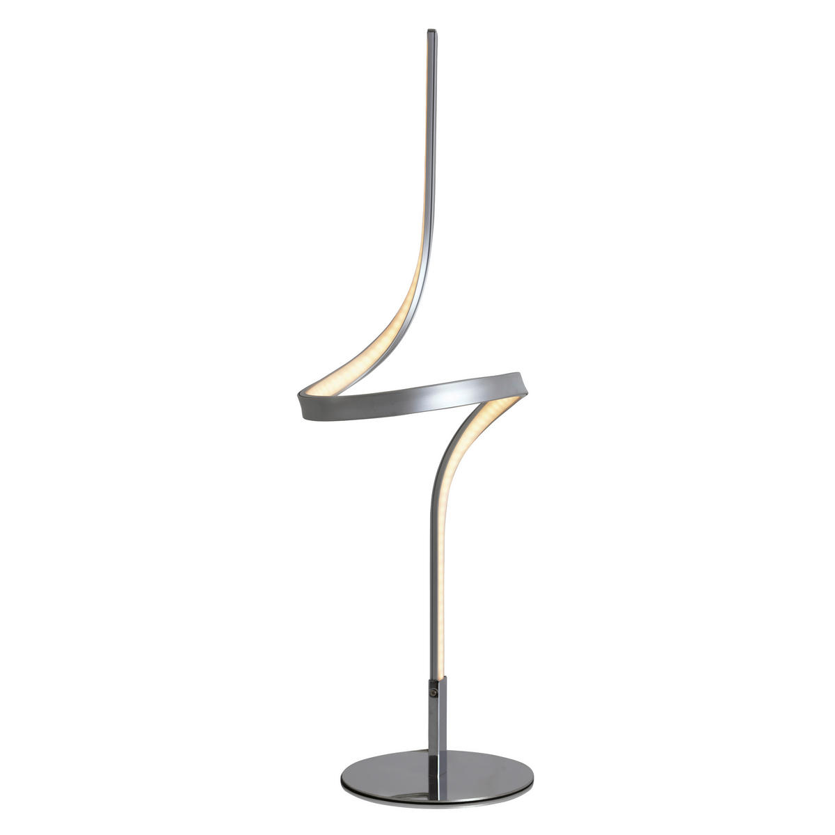 LED-TISCHLEUCHTE 16/63 cm   - Silberfarben, LIFESTYLE, Metall (16/63cm) - Näve