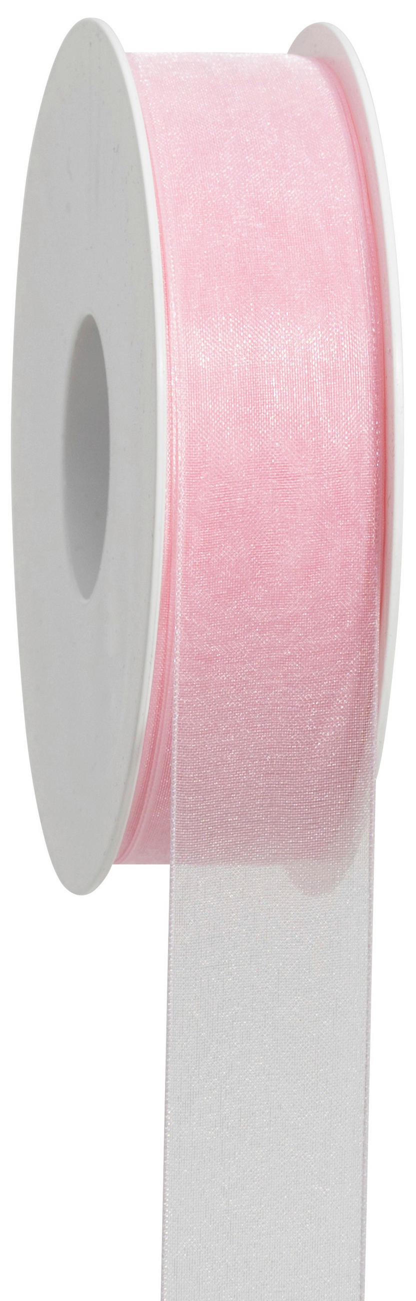 GESCHENKBAND  - Hellrosa, Basics, Textil (24/36/0.5cm)