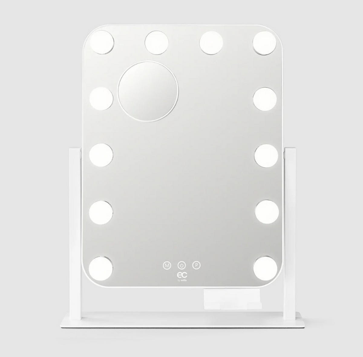 SMINKSPEGEL 35/43,8/7 cm  - vit, Basics (35/43,8/7cm) - Best Price