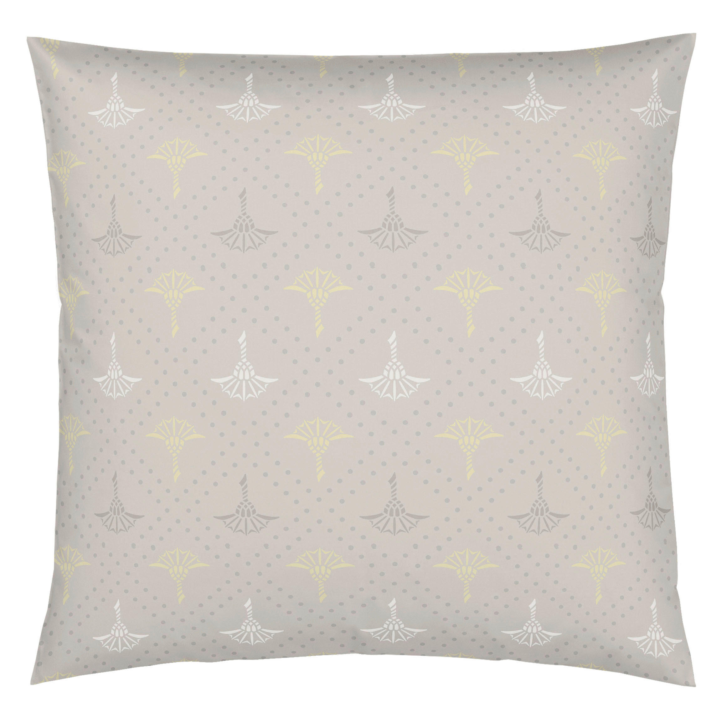 KISSENHÜLLE Cornflower Charm 80/80 cm  - Gelb, Design, Textil (80/80cm) - Joop!