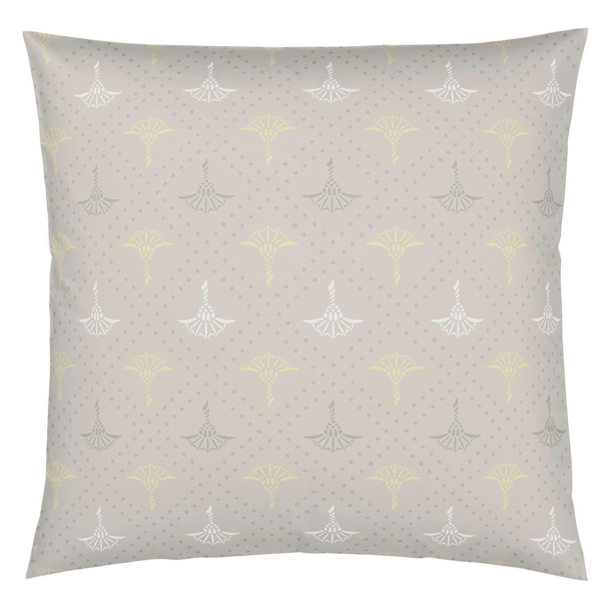 KISSENHÜLLE Cornflower Charm 80/80 cm  - Gelb, Design, Textil (80/80cm) - Joop!