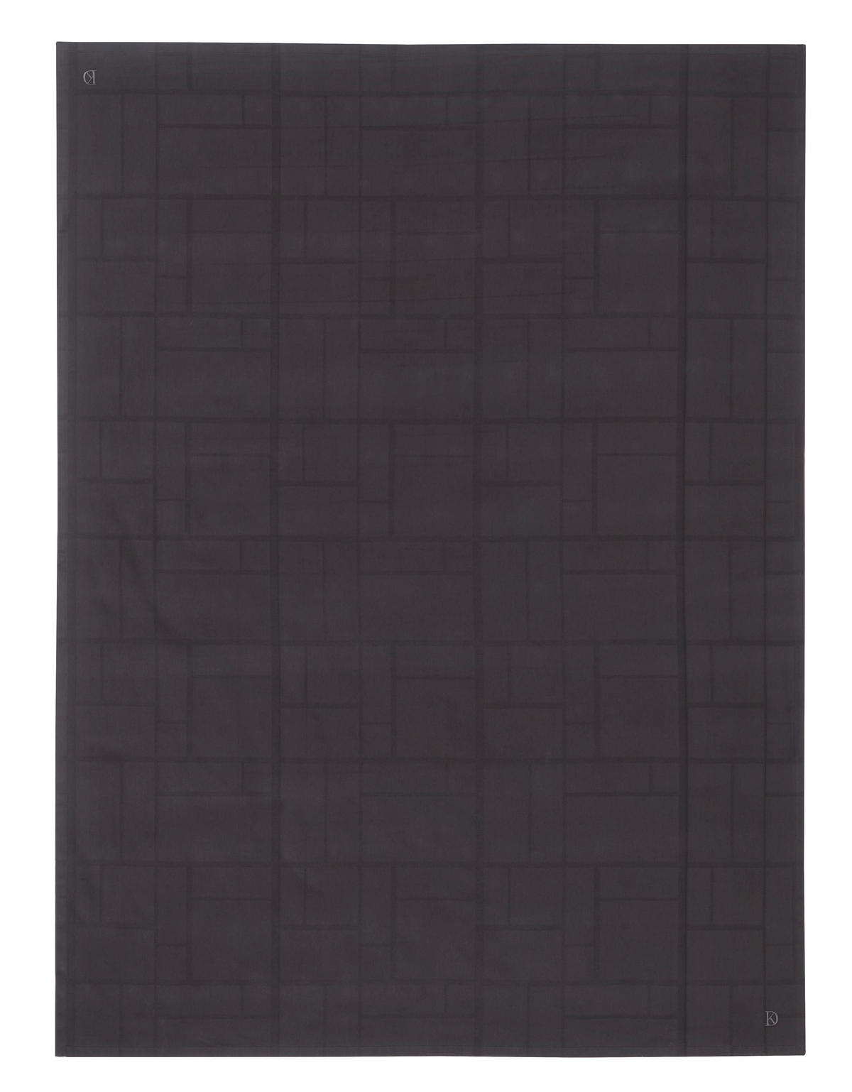 TISCHDECKE Textil Flachgewebe Anthrazit 130/170 cm  - Anthrazit, Basics, Textil (130/170cm) - Dieter Knoll