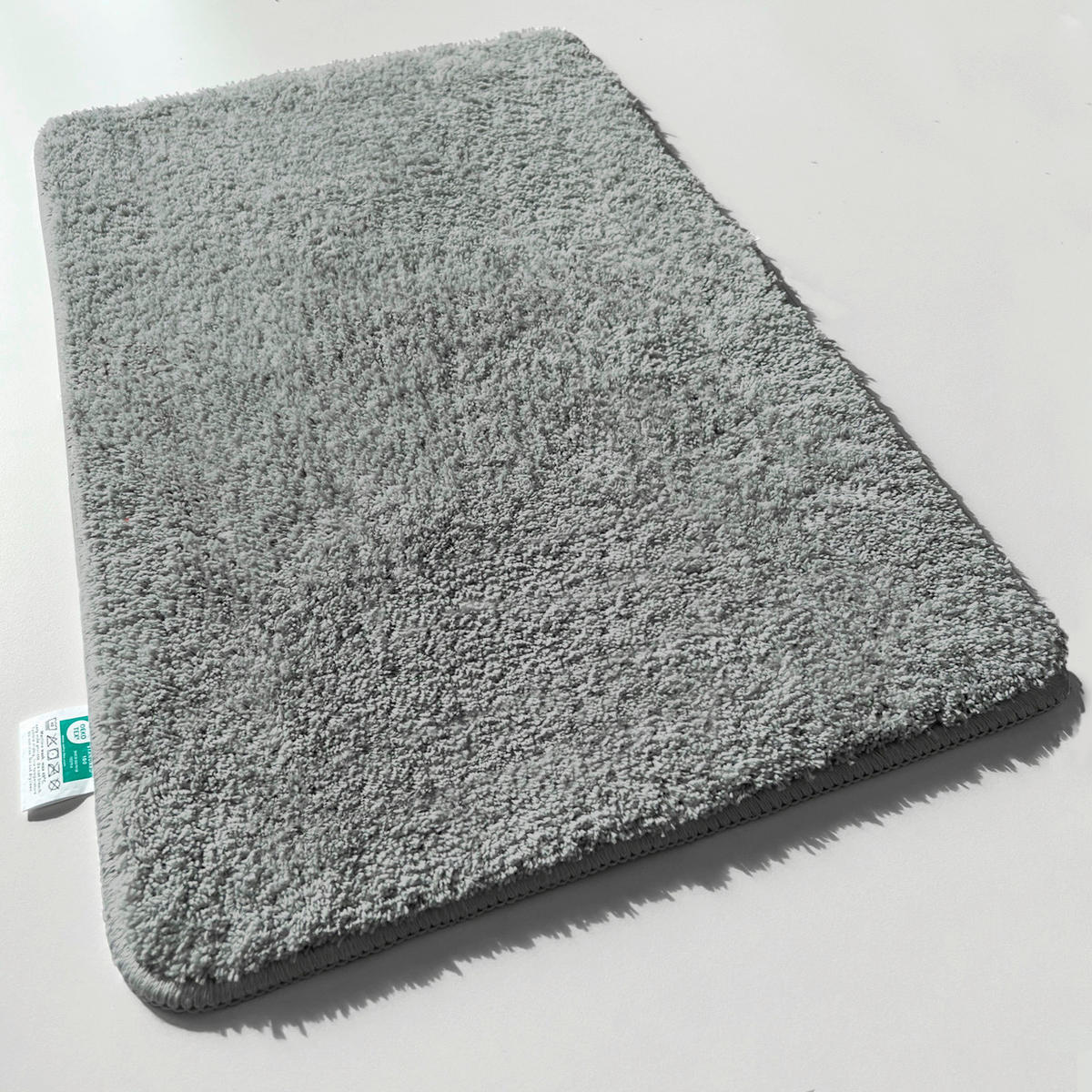 BADEMATTE SKY Dunkelgrau 80/150 cm  - Dunkelgrau, Basics, Kunststoff/Textil (80/150cm) - Floordirekt