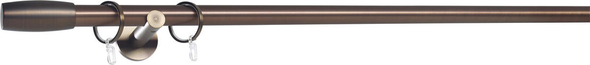 GALERIE PERDEA 200 cm  - bronz, Basics, metal (200cm) - Homeware