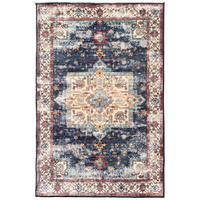 TKANÝ KOBEREC, modrá - modrá, Basics, textil (62/93cm)