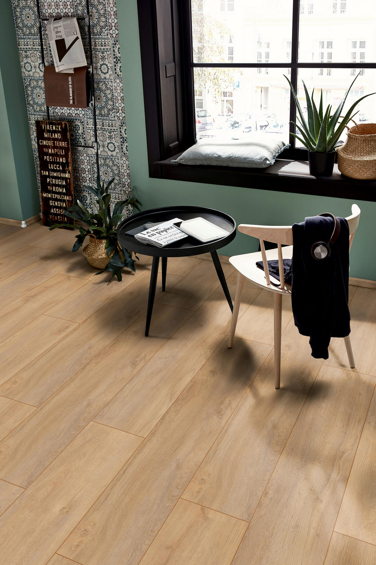 LAMINATBODEN Superior Advanced plus  - Eichefarben, KONVENTIONELL, Holz (138.0/24.4/0.8cm)