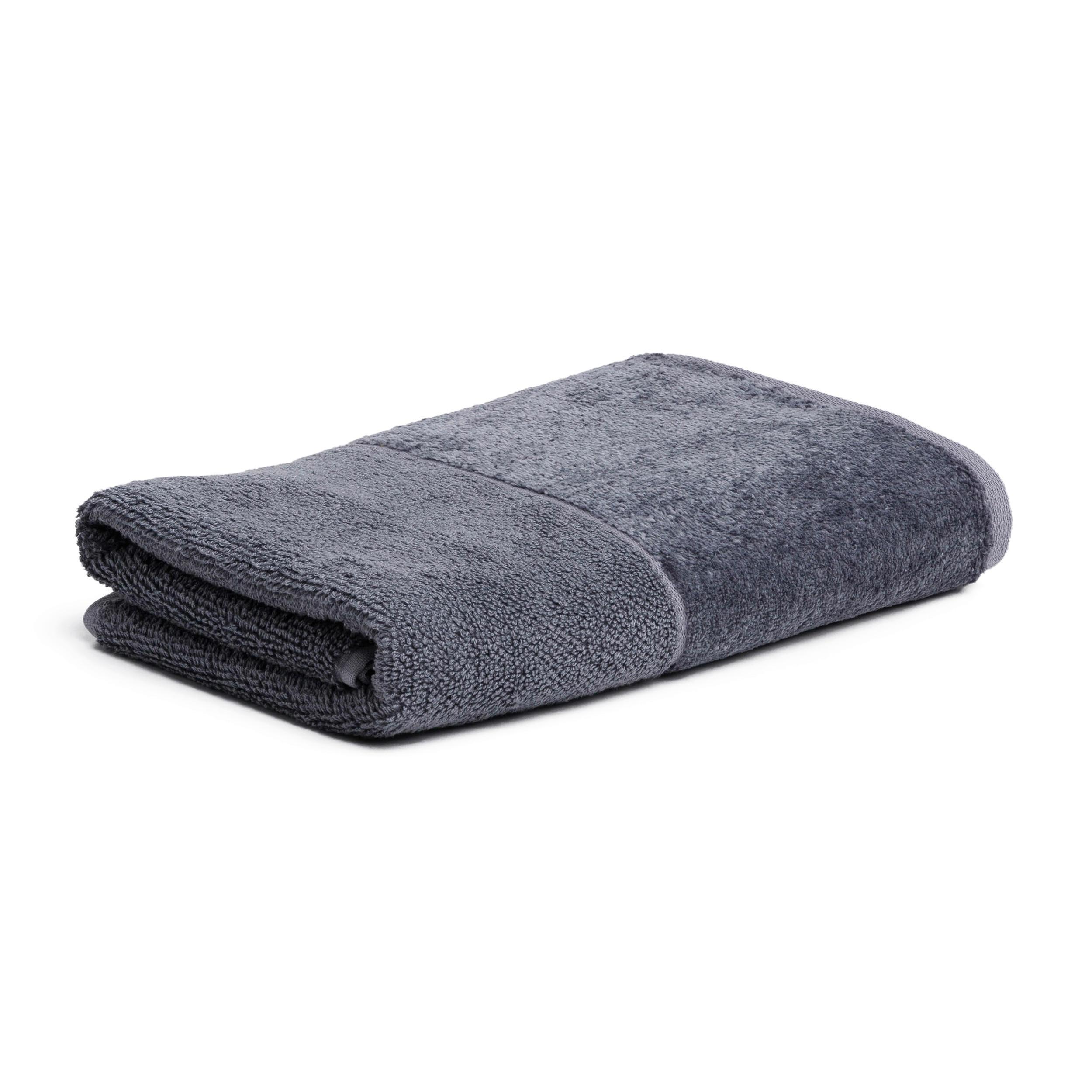 HANDTUCH BAMBOO LUXE Grau  - Grau, Basics, Textil (50/100cm) - Moeve