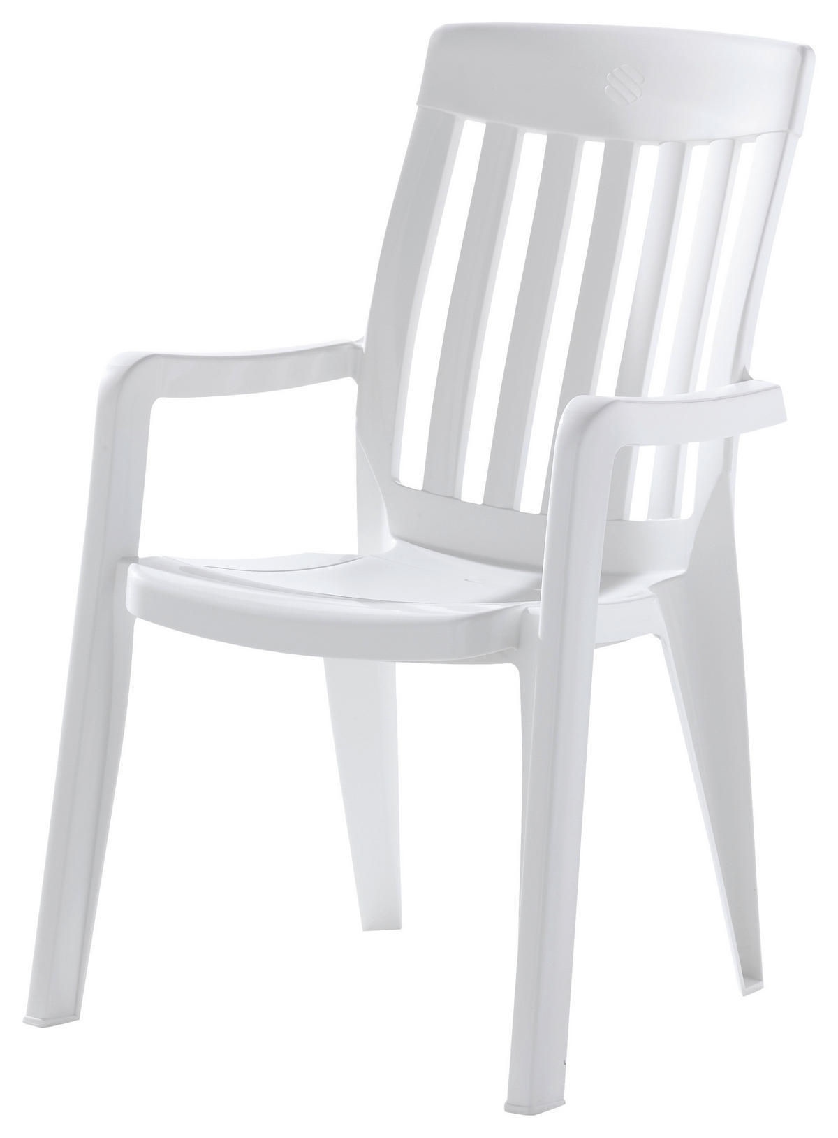 STAPELSESSEL Weiß  - Weiß, KONVENTIONELL, Kunststoff (59/92/65cm) - Sieger