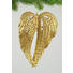 CHRISTBAUMANHÄNGER Goldfarben - Goldfarben, Kunststoff (14/11/3cm) CHRISTBAUMANHÄNGER Goldfarben - Goldfarben, Kunststoff (14/11/3cm)