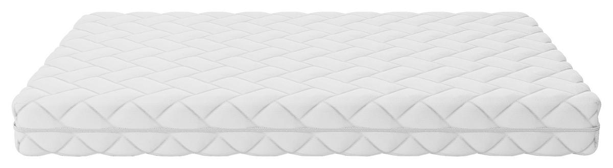 TASCHENFEDERKERNMATRATZE 180/200 cm Höhe ca. 19 cm 7 -Zonen - Weiß, Basics, Textil (180/200cm) - Xora