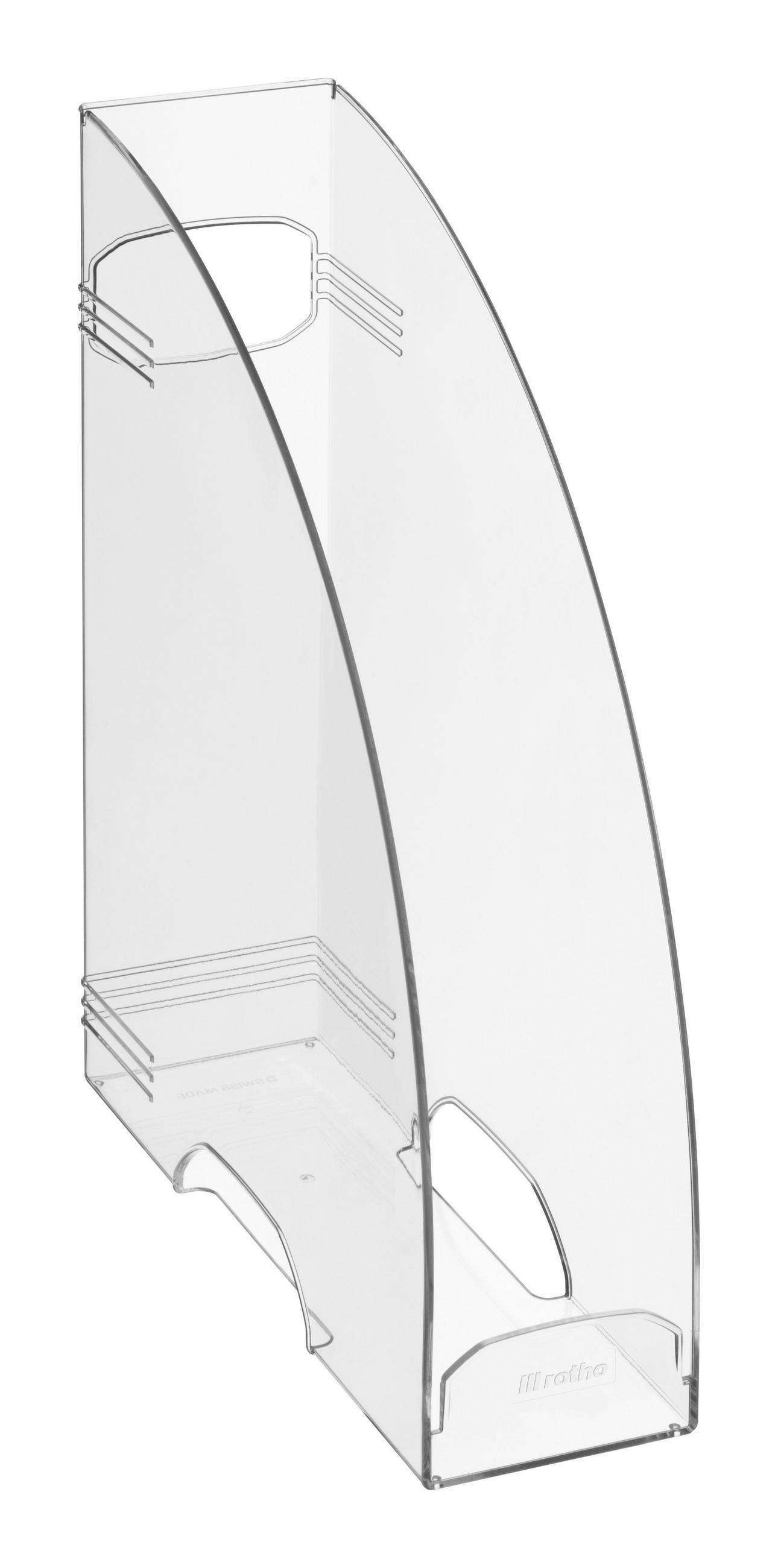 STEHSAMMLER Transparent  - Transparent, Basics, Kunststoff (24,2/8,2/30,2cm) - Rotho